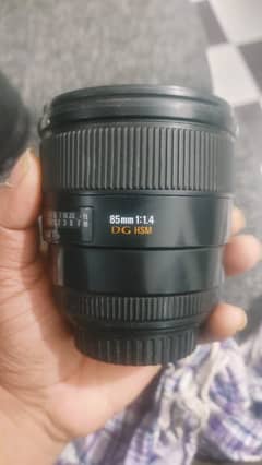 Sigma 85mm f/1.4 EX DG HSM Lens For Canon mount