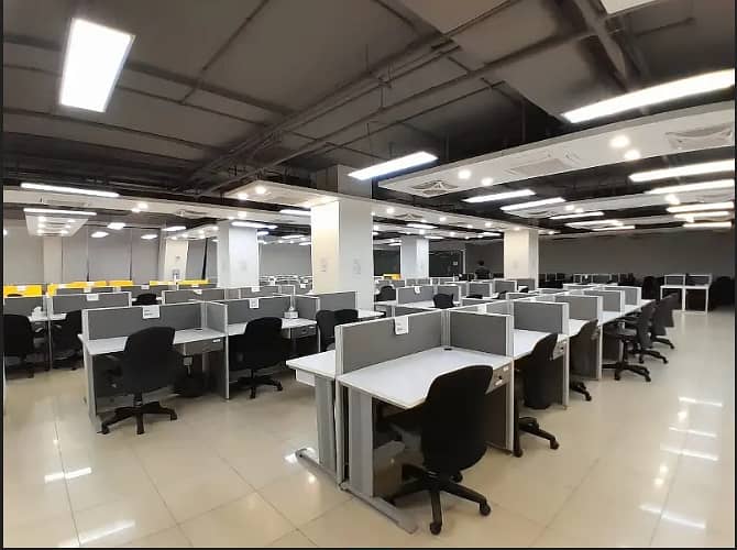 Hot Deal : Around 3000 Sqft State Of The Art, Ultra Modern Furnished Office In Top Notch Building Of Shahrah e Faisal At Low Rent. 2