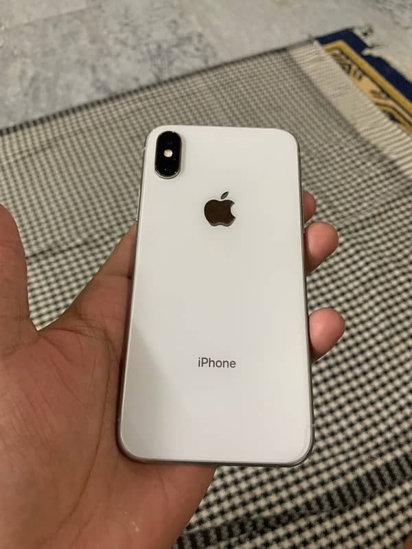 I Phone X 256GB PTA Approved 0