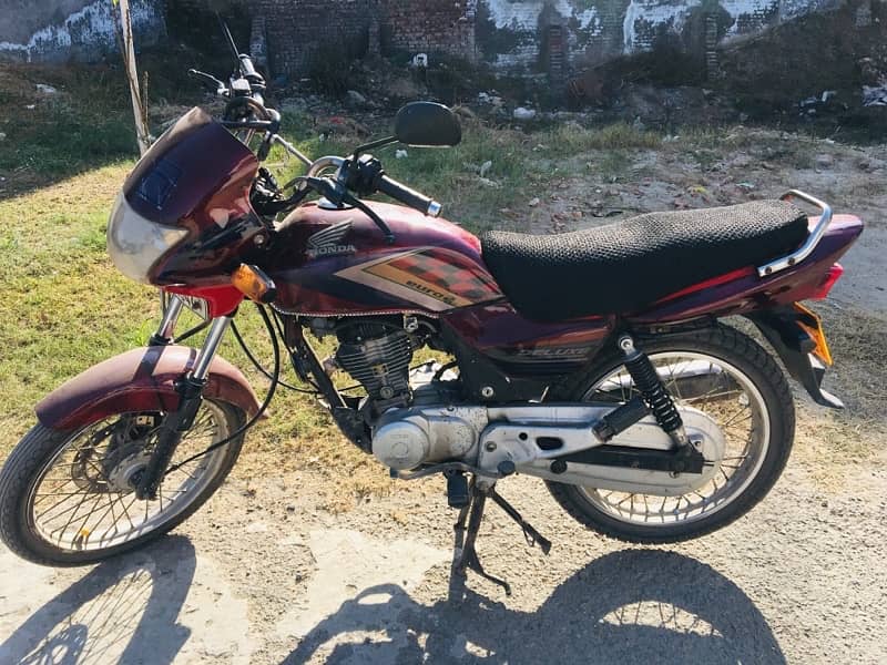 honda deluxe fresh condition 0