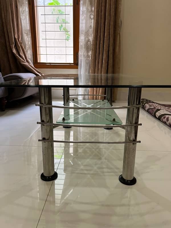 beautiful glass center table 1