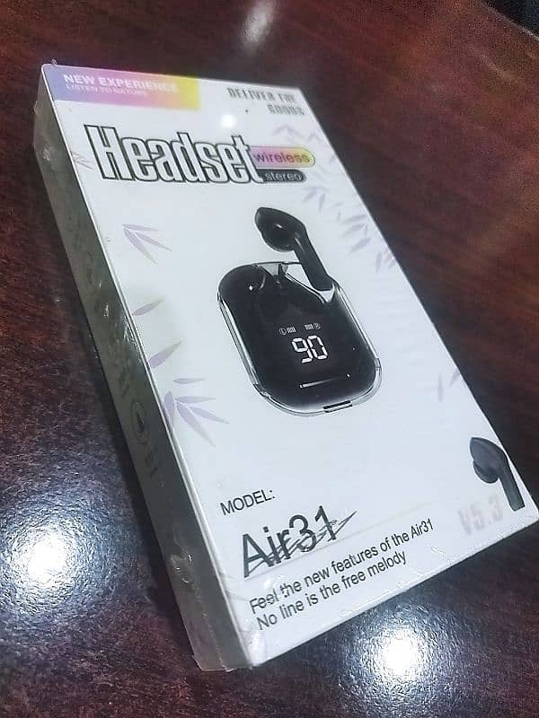 Air 31 earbuds with l charging cable  and extraordinary sound quality 5