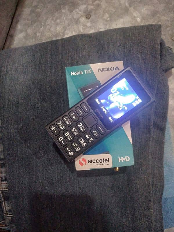 Nokia 125 4G Mobile Latest Model just Box open 10/10.03099547046 5