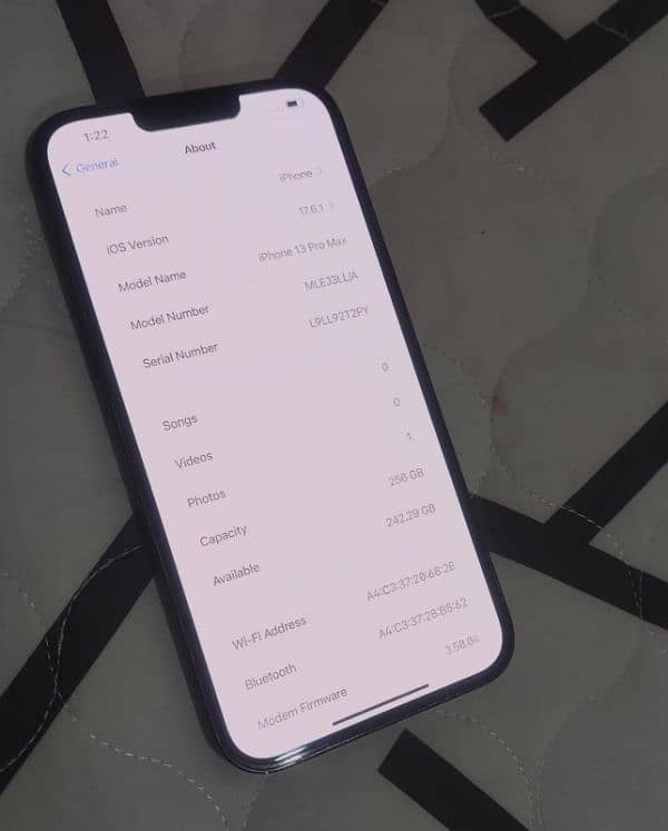 iPhone 13 Pro Max 256GB JV (All Ok) Exchange Also 1