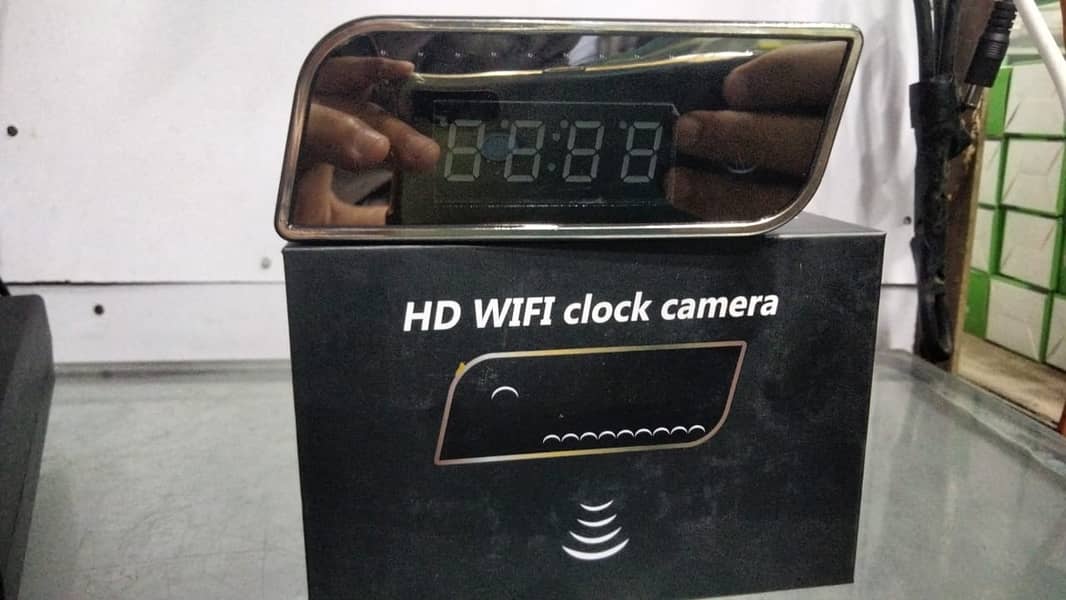 Wifi Cameras | Hidden HD WiFi Clock Camera | Security Cameras 0