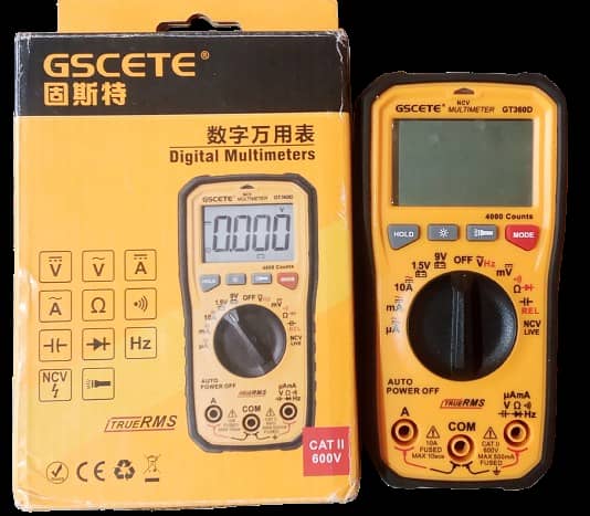 Digital Multimeter GSCETE gt360d 1