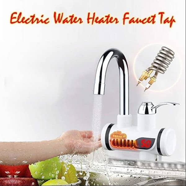 Electric Water Heater Faucet Tap With Display | electric blanket free 7