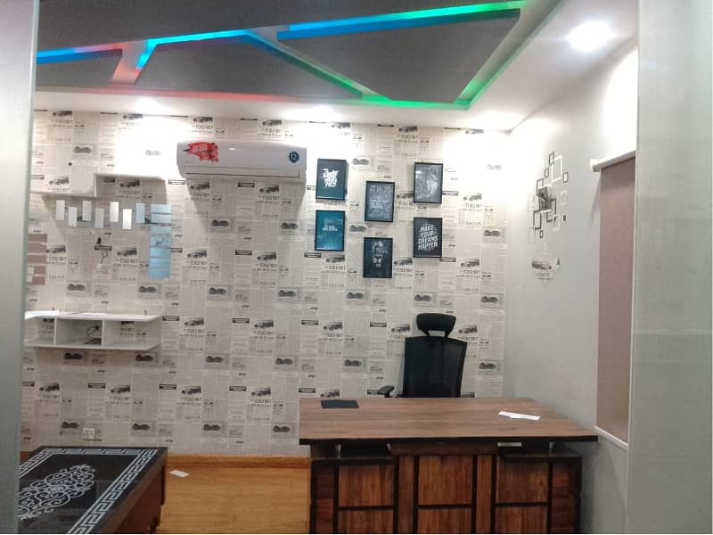 Fully Furnished Area 1200 Square Feet Office Available For Rent Real Pictures In Main Boulevard Road Gulberg 3 Lahore 5