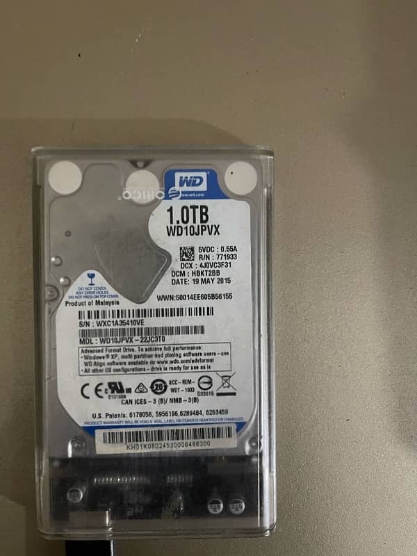 WD 1TB HDD 1