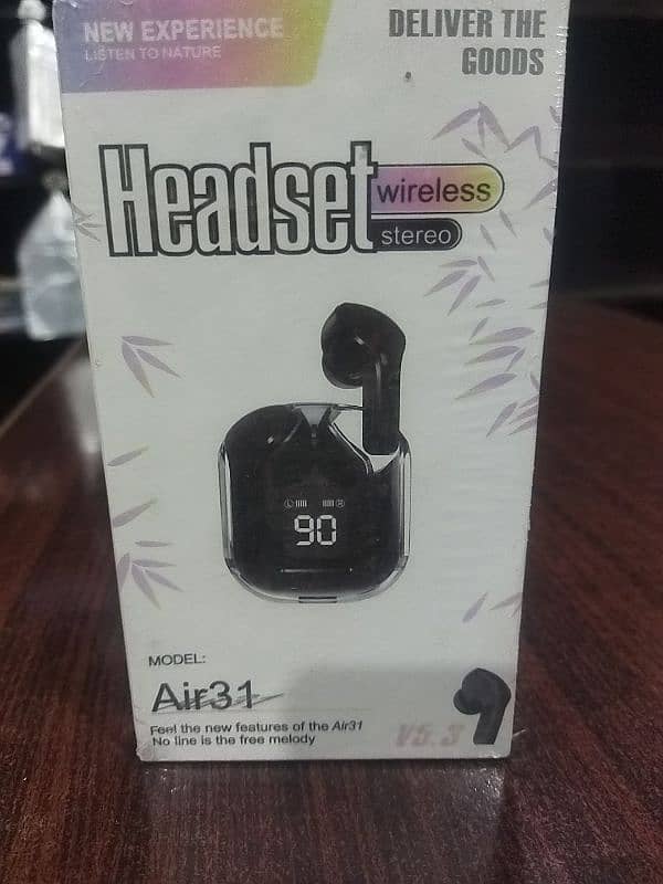 Air 31 earbuds with l charging cable  and extraordinary sound quality 4