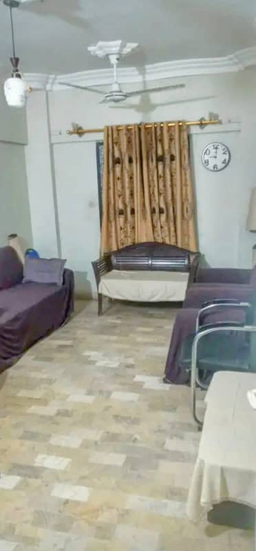 SECTOR 7-D/1 BEAUTIFUL 03 BED D D AL AMNA APARTMENT 200 FT ROAD FACING NORTH KARACHI 1