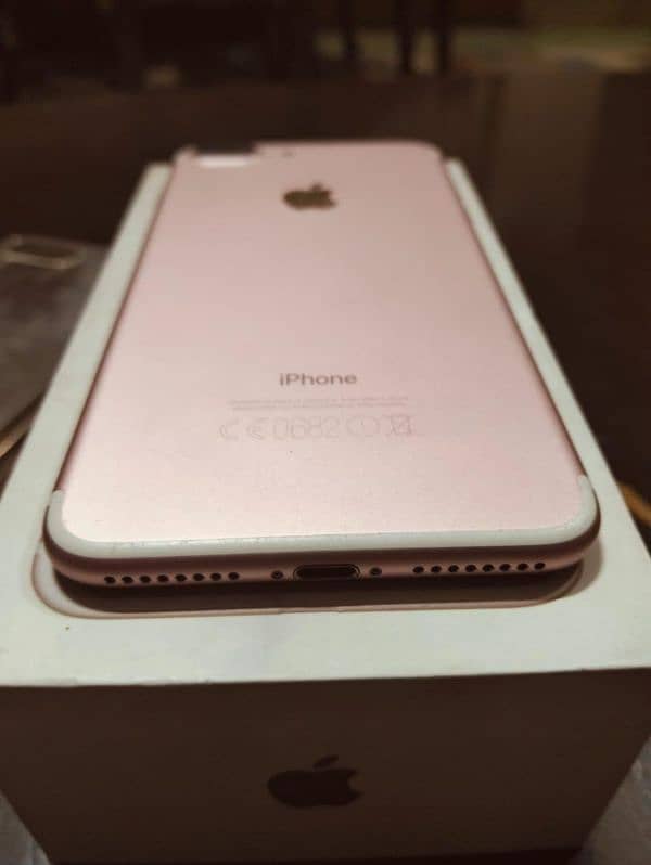 iPhone 7plus PTA APPROVED with Box and plus data cable 10