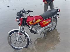 Karachi registration Honda CG 125