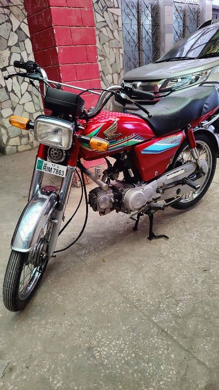 Honda CD 70, 2017 model 0