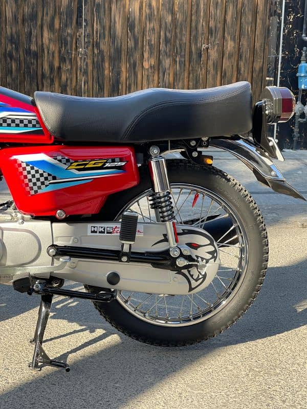 Honda CG 125 New Model 2024 Total Geniune Scratchless 2