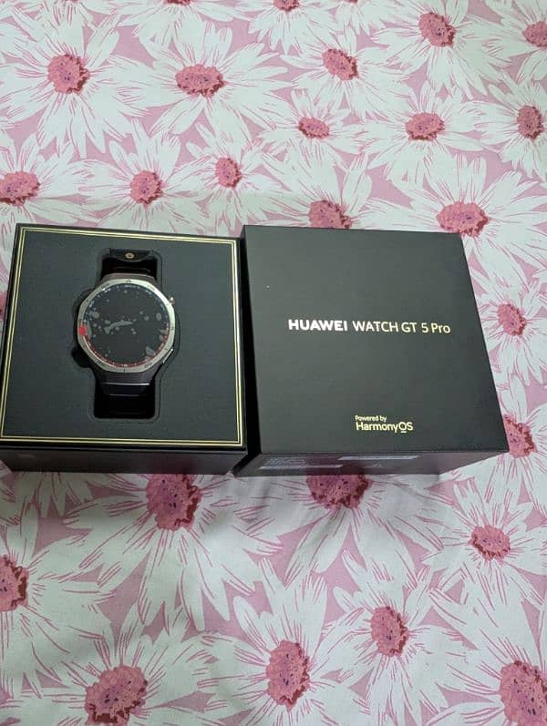 HUAWEI WATCH GT 5 PRO TITANIUM 0