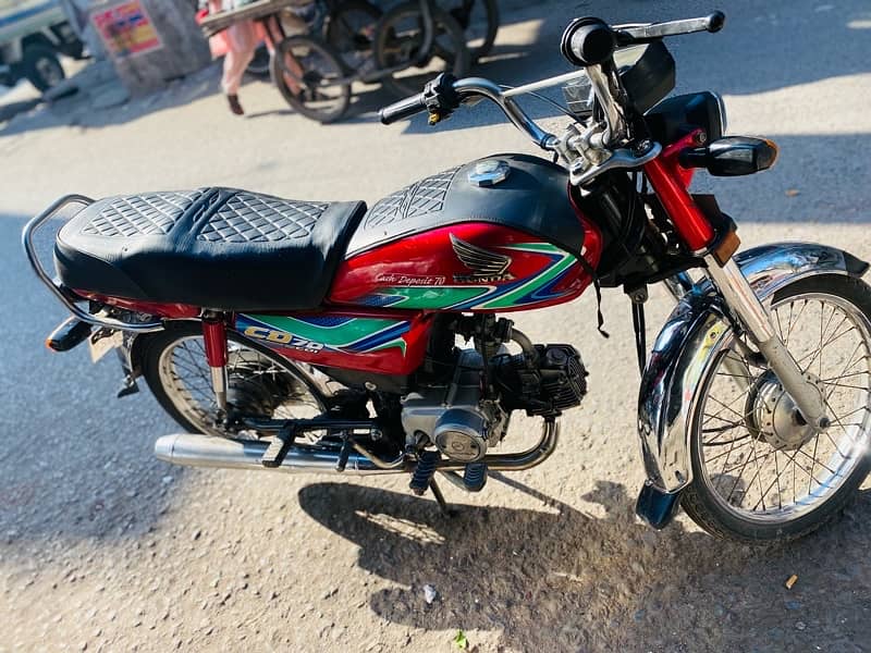 Honda cd70 total genuine 6