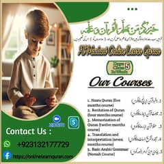 Teaching Quran Pak and Arabic Grammar Online