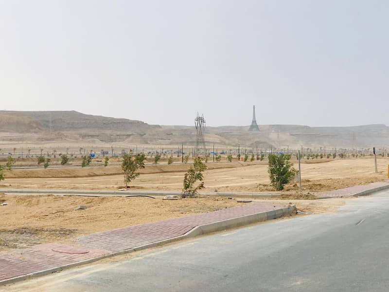 Precinct 36 Residential plot of 500 Sq. yards near Sports City Villas and Rafi Cricket Stadium Bahria Town Karachi 5