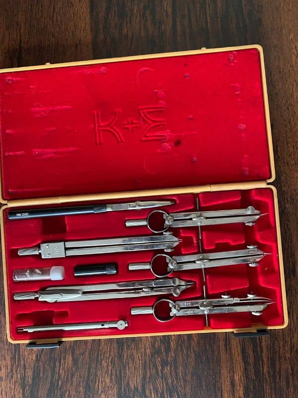 Vintage K&E Drafting Set 4