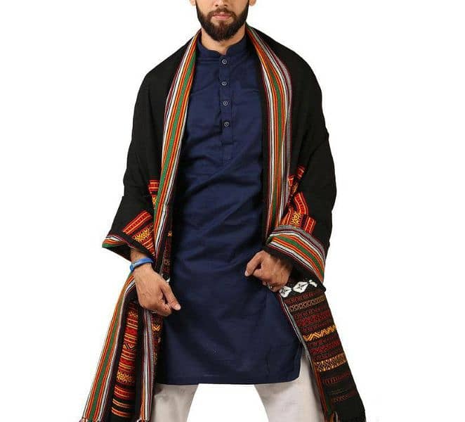 Men's Balochi Wadera Shawl 3