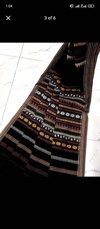 Men's Balochi Wadera Shawl 6