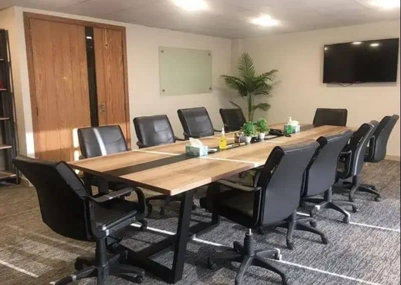 Executive Premium Co Working Office Spaces in Emarah on ShahraeFaisal 8