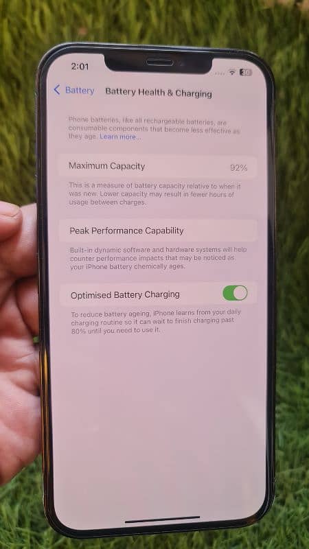 Iphone 12 Pro Max JV 92% Health 10/10 Condition With Charger And Pouch 2