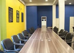 Co Working Space - Serviced Offices Shared at SMCHS Shahra-e-Faisal