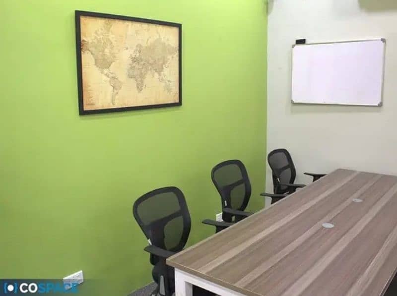 Co Working Space - Serviced Offices Shared at SMCHS Shahra-e-Faisal 8