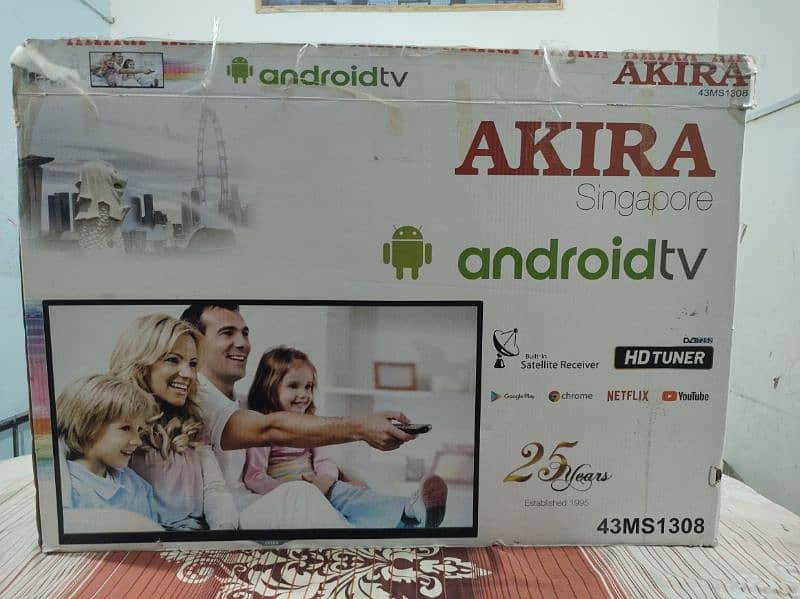 AKIRA ANDROID LED 43 INCHES 5