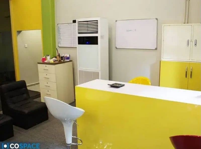 Co Working Space - Serviced Offices Shared at SMCHS Shahra-e-Faisal 11