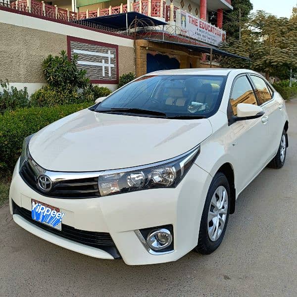 Toyota Corolla XLi con GLi 2015 REGISTERED 2