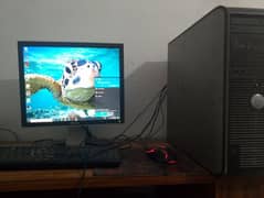 Core 2 quad  1GB Nvidia graphics card 8gb RAM with 17-inc monitor 75hz