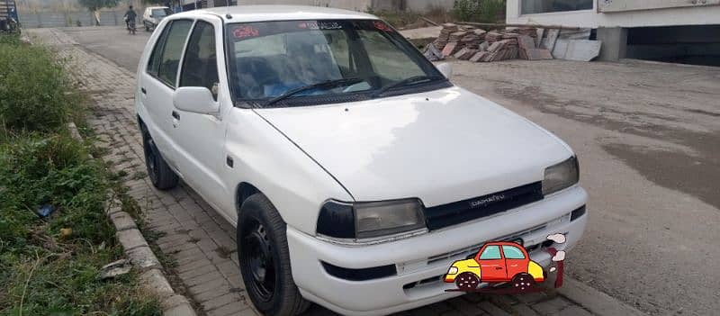 Daihatsu Charade 87 model 91 register dubai import 5