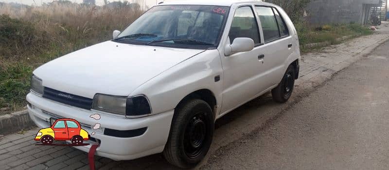 Daihatsu Charade 87 model 91 register dubai import 6