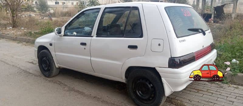 Daihatsu Charade 87 model 91 register dubai import 7