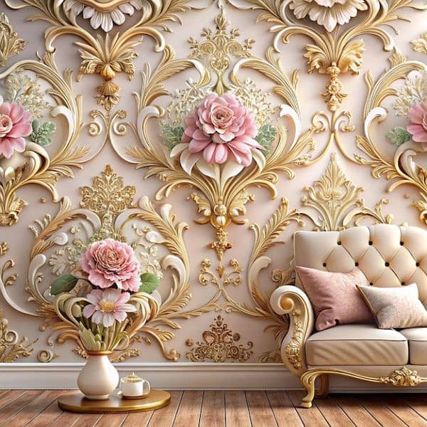 3d wallpaper. sheet wallpaper. water proof wallpaper 14