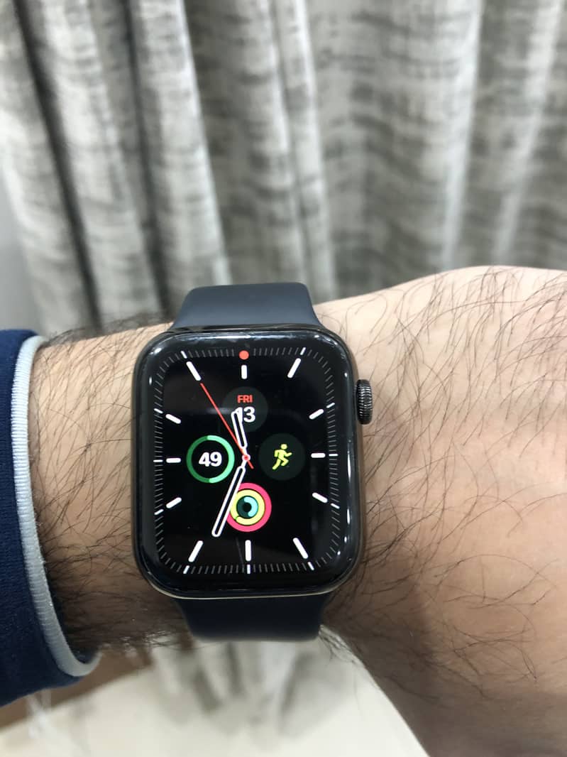 Apple Watch Series 6 44mm stainless steel black GPS 1