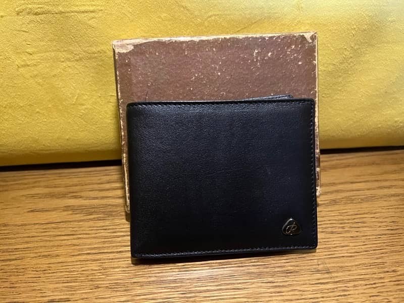 parker orginal leather wallet 0