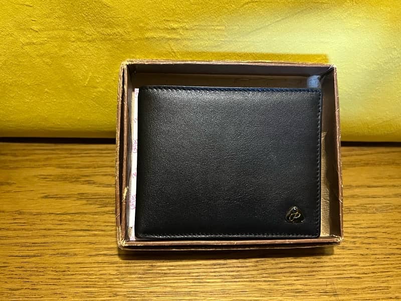 parker orginal leather wallet 1