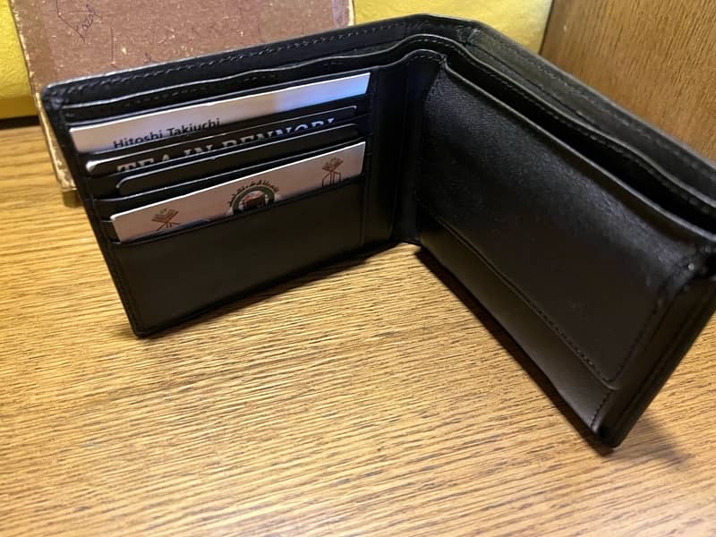 parker orginal leather wallet 3