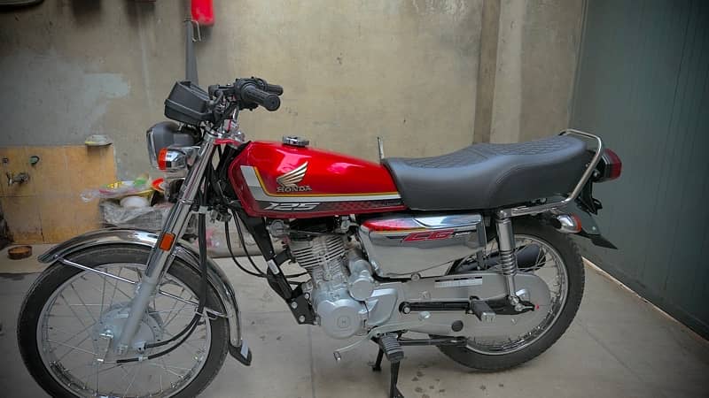 honda cg 125 special edition unregistered 1