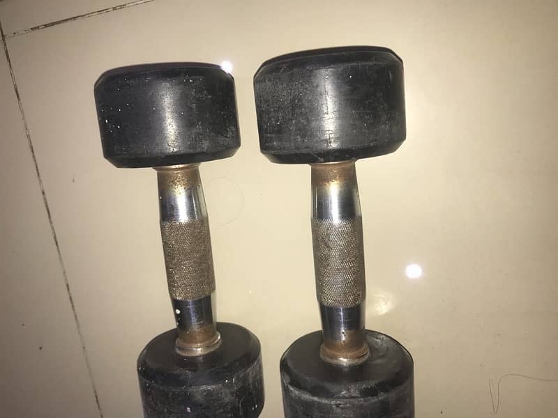 price of one set of dumbbells is 1500 12