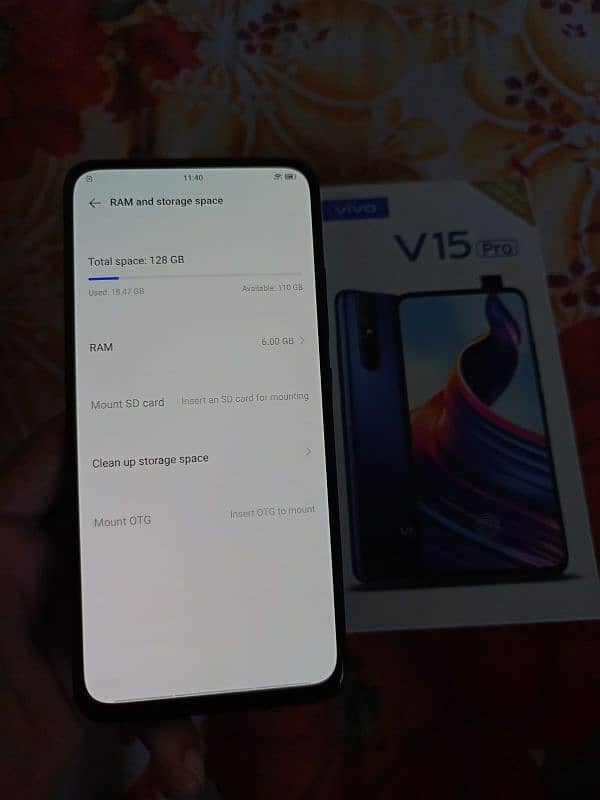 vivo v15 pro orignal condition with box 5