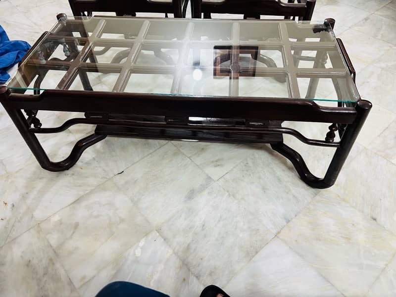 centre table with 2 side tables for sale 2