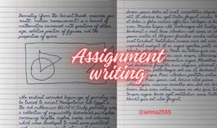 Hand Writing Assignment Job For Male And Female