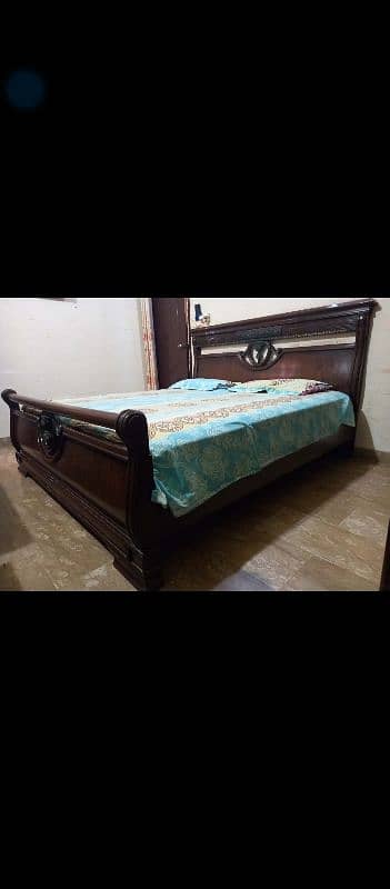 sheesham wood bedroom set for sale in karachi 4