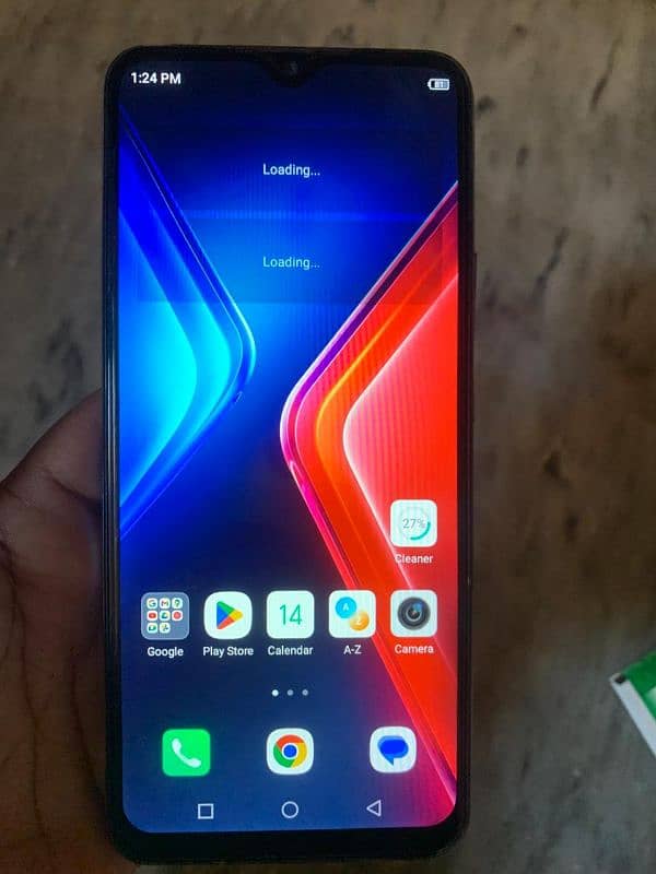 infinix hot 10play. 64gb. 4gb. bilkul ok a to z ok. 3