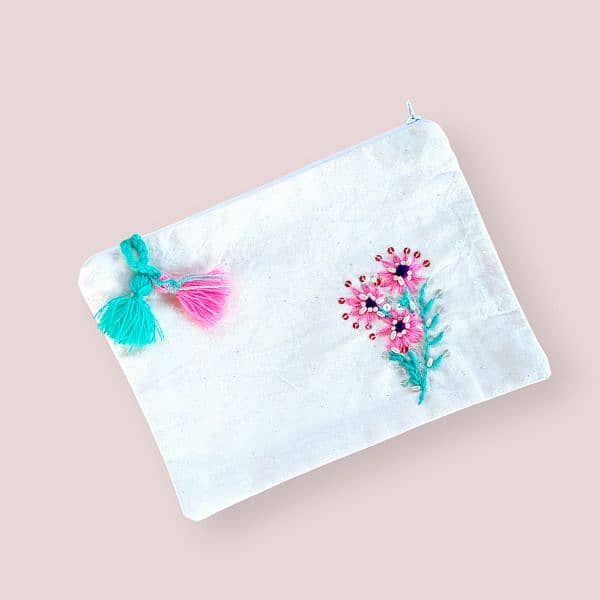 hand made embroidered pouches 4